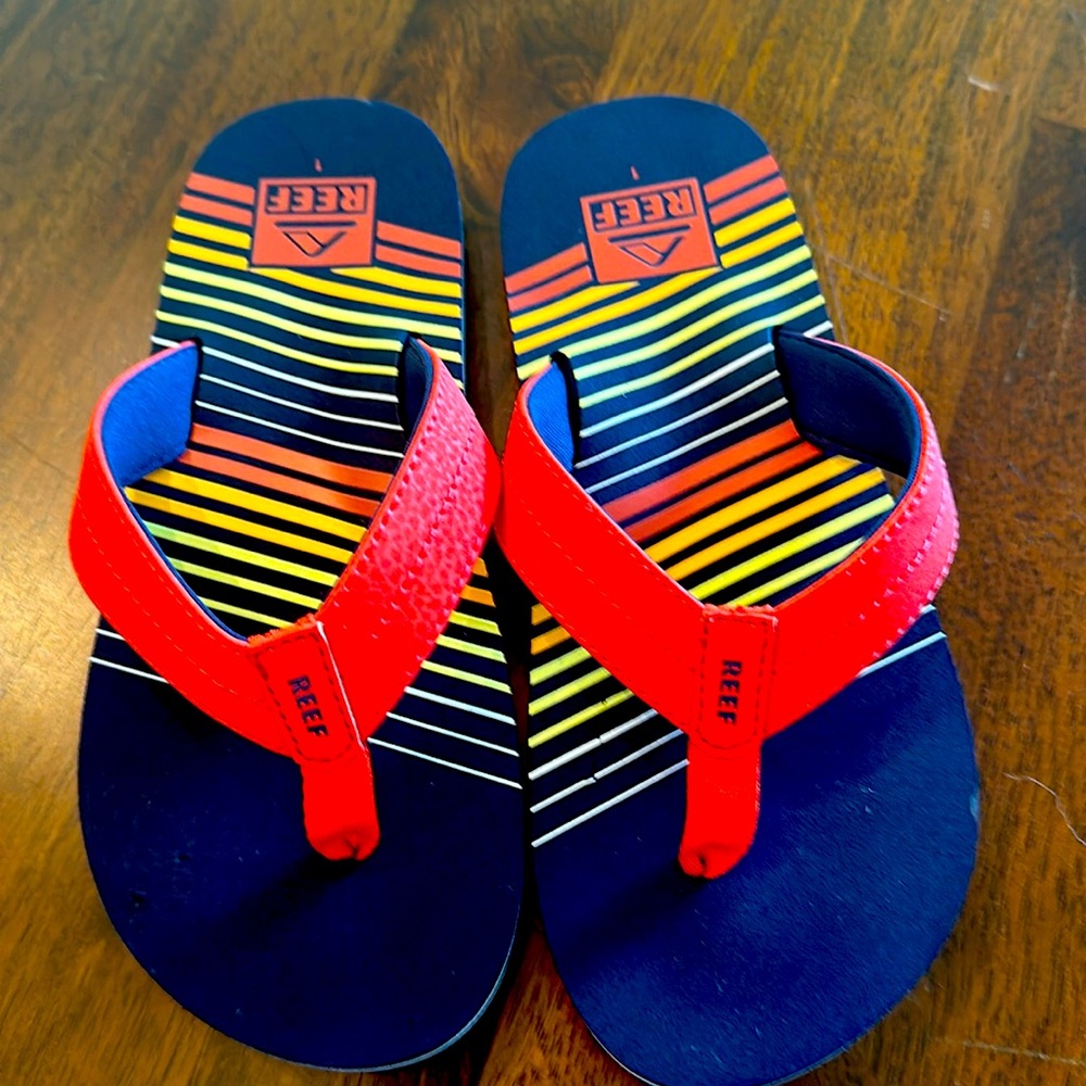 Reef Little Boys Flip Flops, NWOT, Size 1